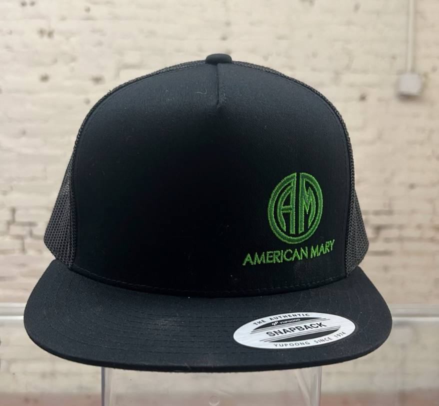 American Mary Trucker Hats (Side Logo)