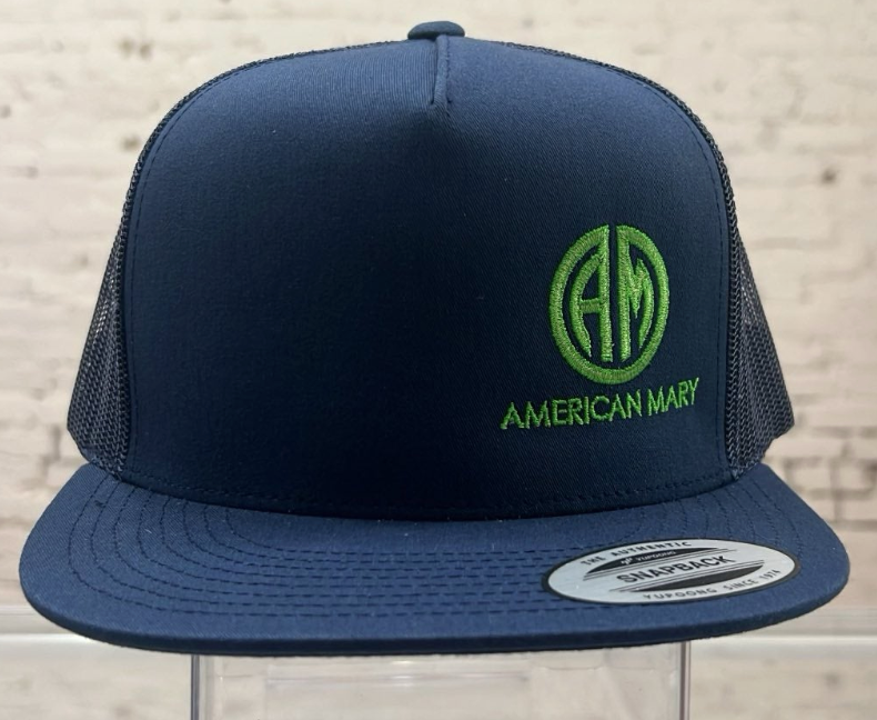 American Mary Trucker Hats (Side Logo)