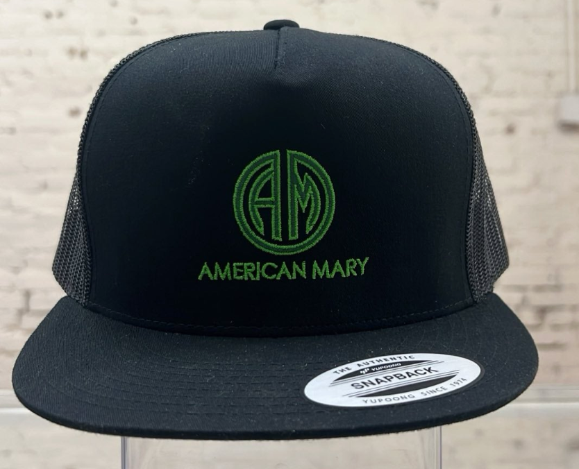 American Mary Trucker Hat (Center Logo)